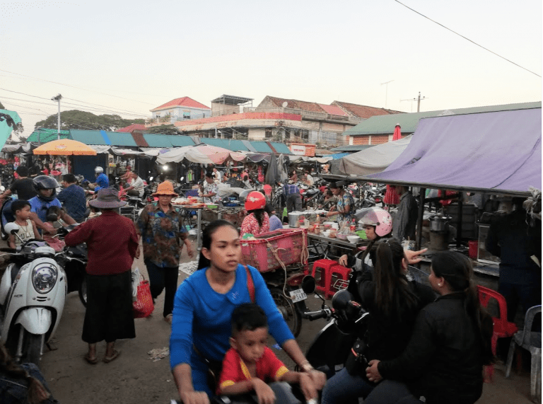 Kampong Thom rural Cambodia