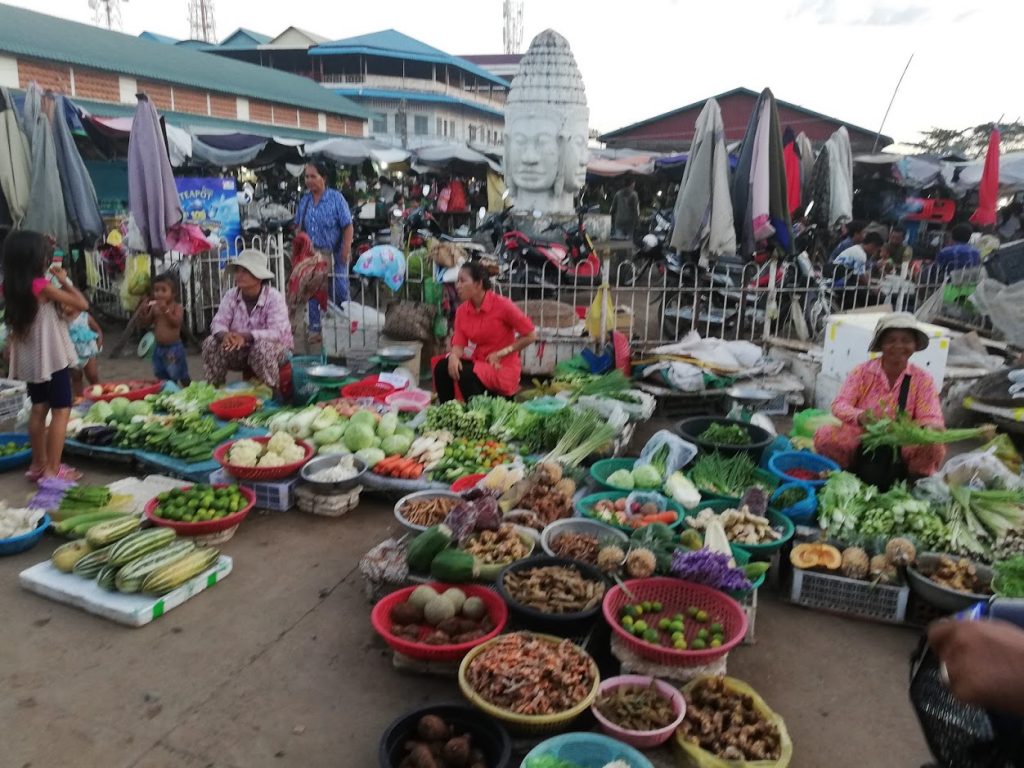 Kampong Thom Market, Cambodia