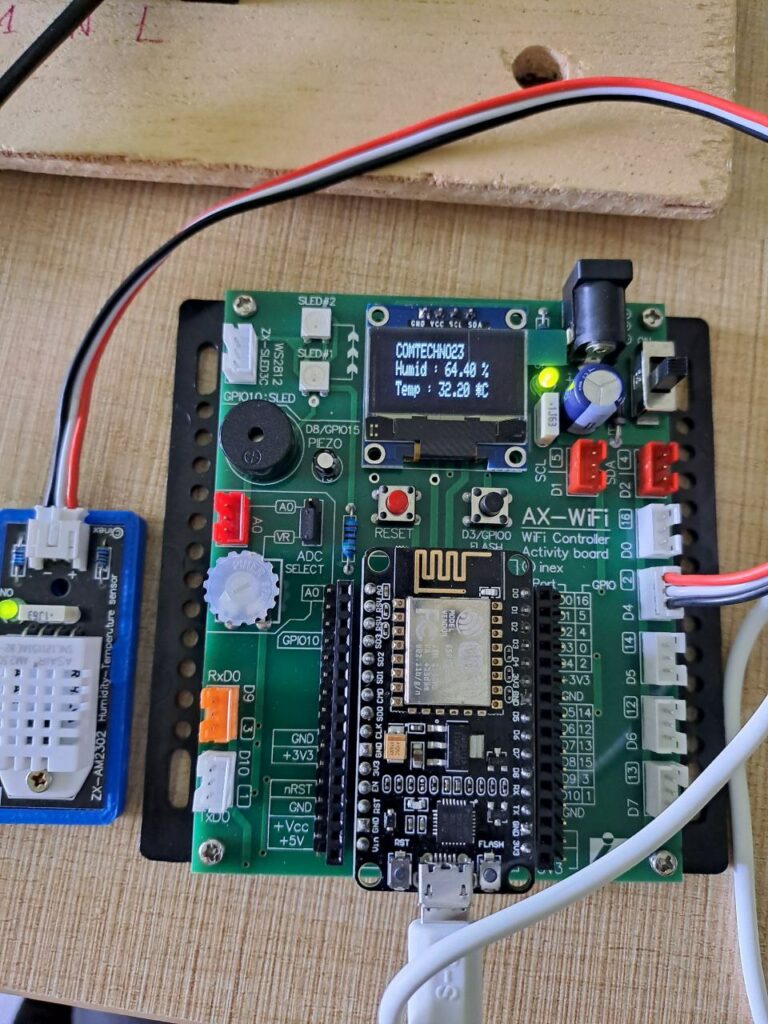 IT and Agronomy project - computer board